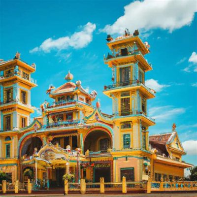 Cao Dai Temple! A Fascinating Blend of Religious Architecture and Mystical Beliefs